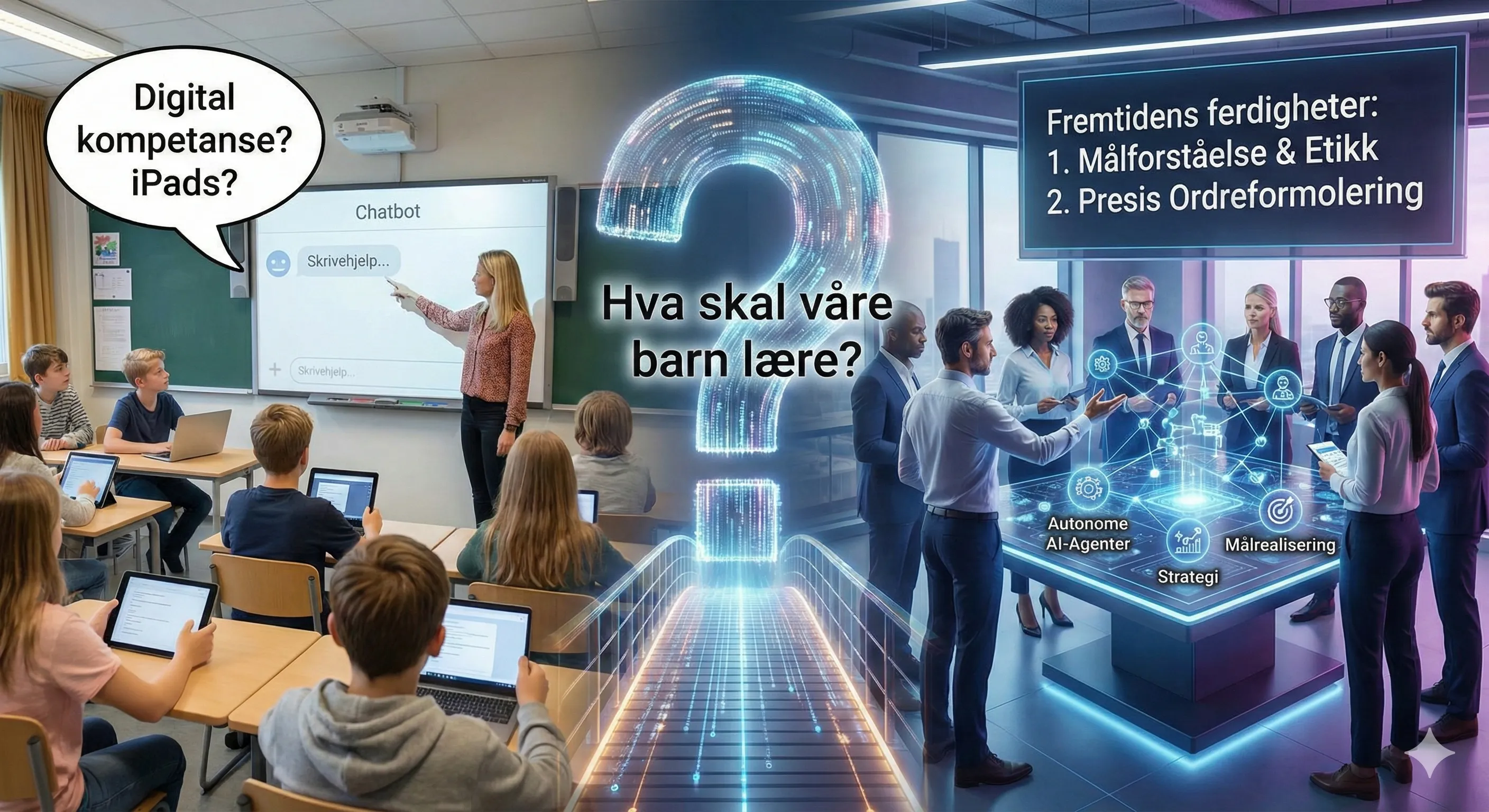 Arbeidskompetanse i de autonome agenters æra